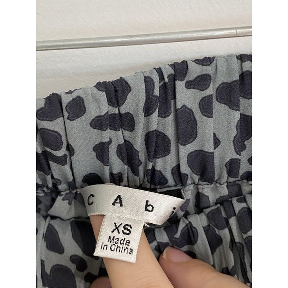 CAbi Black and White Skater Skirt - Picture 6 of 7